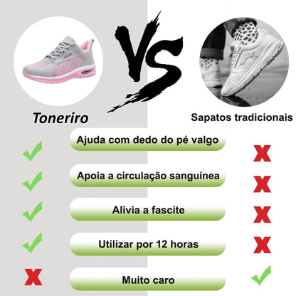 【⏰ Último dia —— 70% de desconto! Não perca!】 Calçado ortopédico com design ergonómico e tecnologia de amortecimento —— ✅️ Calçado ortopédico concebido especificamente para mulheres europeias.