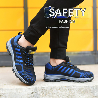 Botas de trabalho para homem com biqueira de aço