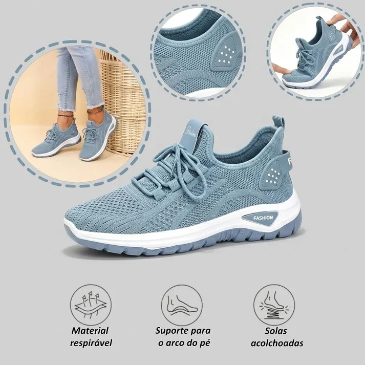 【⏰ Último dia —— 70% de desconto! Não perca!】 Calçado ortopédico com design ergonómico e tecnologia de amortecimento —— ✅️ Calçado ortopédico concebido especificamente para mulheres europeias.