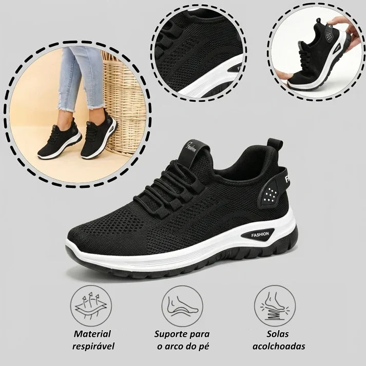 【⏰ Último dia —— 70% de desconto! Não perca!】 Calçado ortopédico com design ergonómico e tecnologia de amortecimento —— ✅️ Calçado ortopédico concebido especificamente para mulheres europeias.
