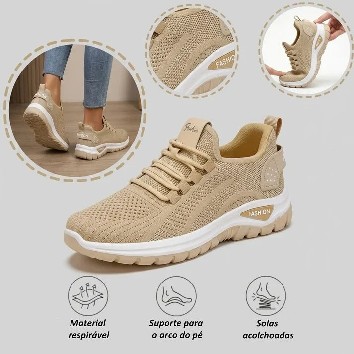 【⏰ Último dia —— 70% de desconto! Não perca!】 Calçado ortopédico com design ergonómico e tecnologia de amortecimento —— ✅️ Calçado ortopédico concebido especificamente para mulheres europeias.