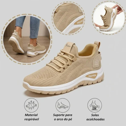 【⏰ Último dia —— 70% de desconto! Não perca!】 Calçado ortopédico com design ergonómico e tecnologia de amortecimento —— ✅️ Calçado ortopédico concebido especificamente para mulheres europeias.