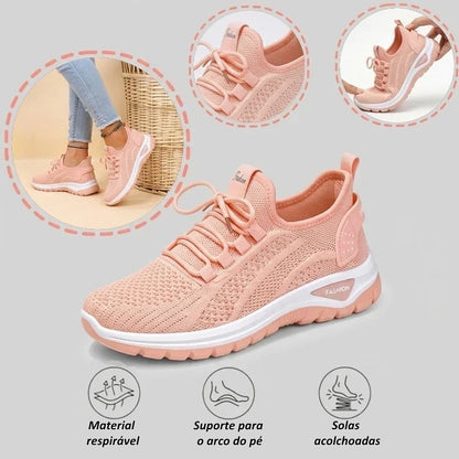 【⏰ Último dia —— 70% de desconto! Não perca!】 Calçado ortopédico com design ergonómico e tecnologia de amortecimento —— ✅️ Calçado ortopédico concebido especificamente para mulheres europeias.