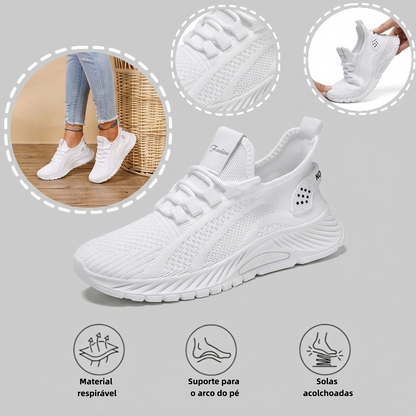 【⏰ Último dia —— 70% de desconto! Não perca!】 Calçado ortopédico com design ergonómico e tecnologia de amortecimento —— ✅️ Calçado ortopédico concebido especificamente para mulheres europeias.